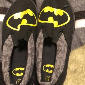 Black and Yellow Batman Slippers